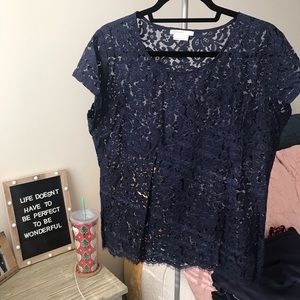 Lace Sheer Top